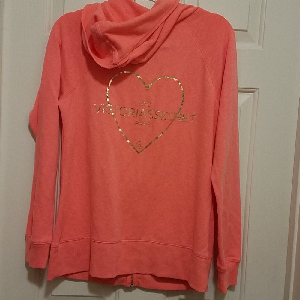 Victoria's Secret Hoodie Size Large NY Paris